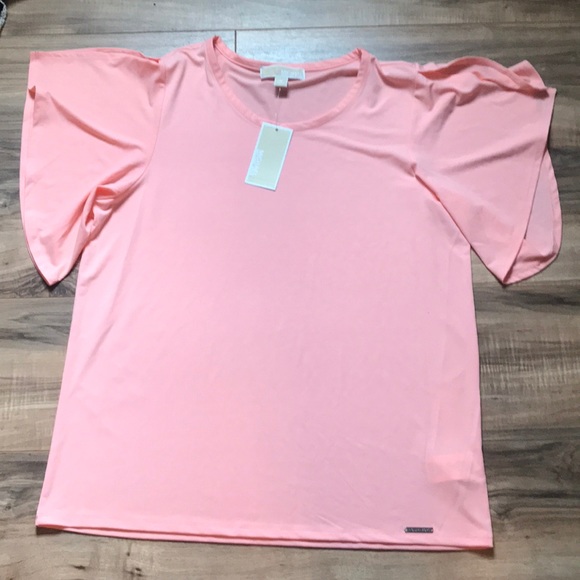 pink michael kors shirt